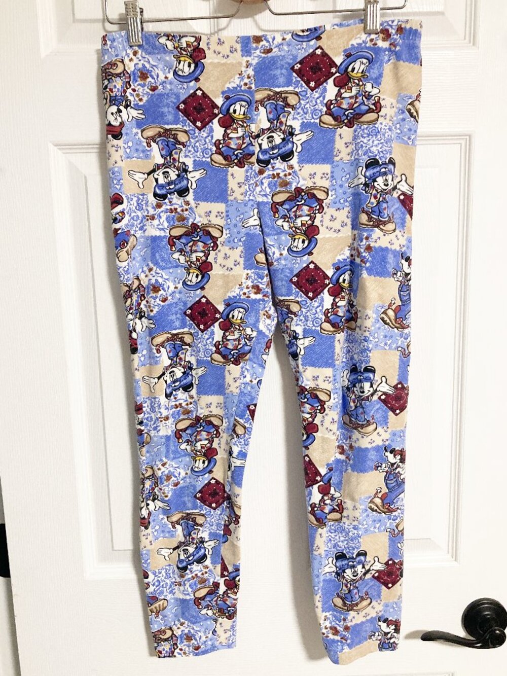 Vintage Jerry Leigh Mickey Unlimited Stretch Leggings Size M Streetwear 90s Rare